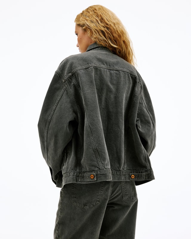 slvrlake denim Boyfriend Trucker KeyStone Mountain Relaxed