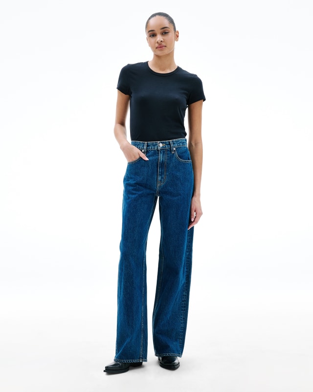 Slvrlake Denim Cassie Forbidden Love Curve - High Rise