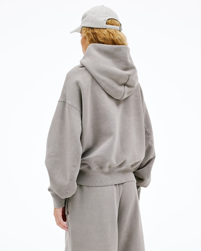 slvrlake denim Cinch Hoodie Driftwood Relaxed - Hoodie