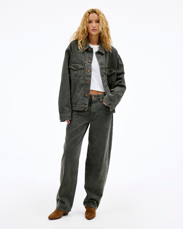 Slvrlake Denim Ella KeyStone Mountain Curve - Mid Rise