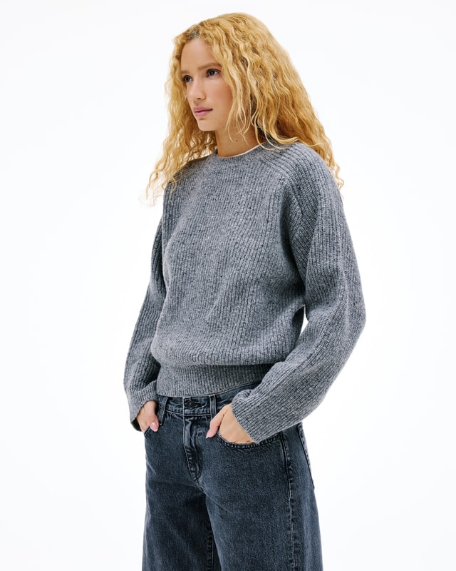 slvrlake denim Florence Sweater Monument Available in 2 washes