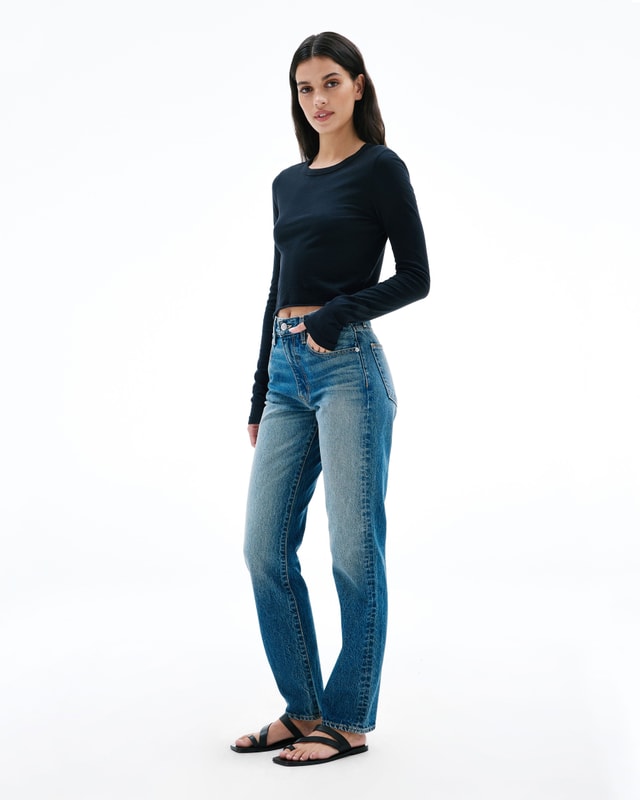 Slvrlake Denim Hero Always On My Mind Slim - High Rise