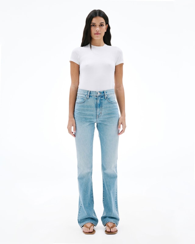 Slvrlake Denim Jade East Meets West Bootcut - High Rise