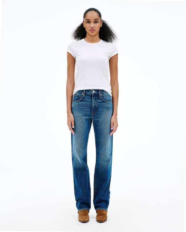 Slvrlake Denim Kendra Easy Come Easy Go Straight - High Rise