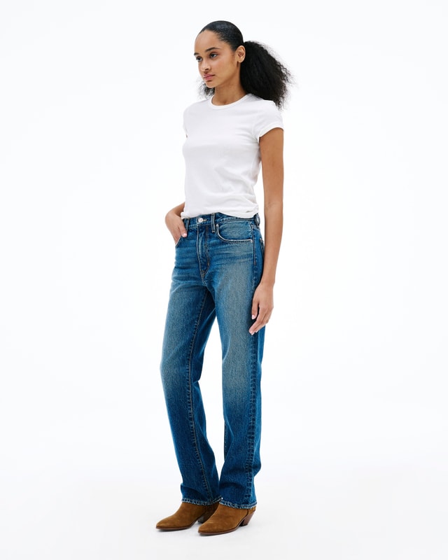 slvrlake denim Kendra Easy Come Easy Go Straight - High Rise
