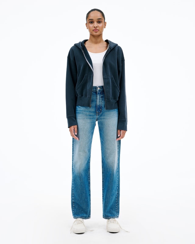 Slvrlake Denim London Old Habits Die Hard Straight - High Rise