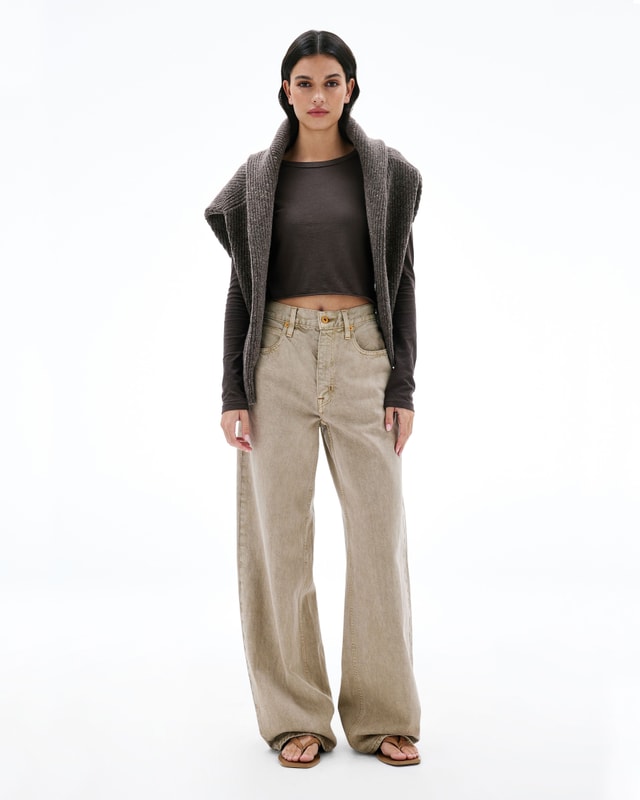 Slvrlake Denim Cassie Driftwood Curve - High Rise