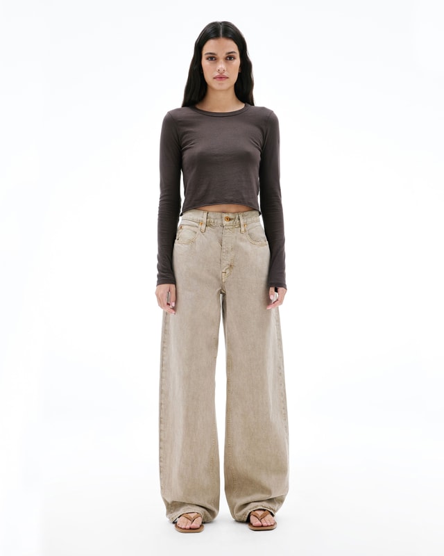 Slvrlake Denim Cassie Driftwood Curve - High Rise