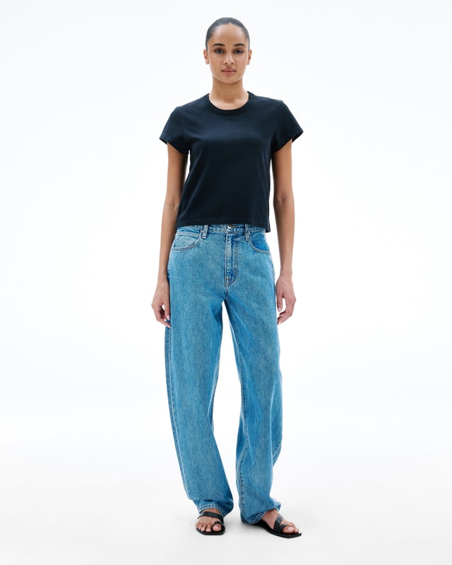 Slvrlake Denim Ella Killin Time Curve - Mid Rise