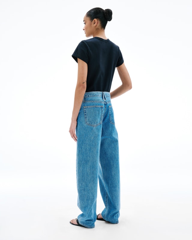 slvrlake denim Ella Killin Time Curve - Mid Rise