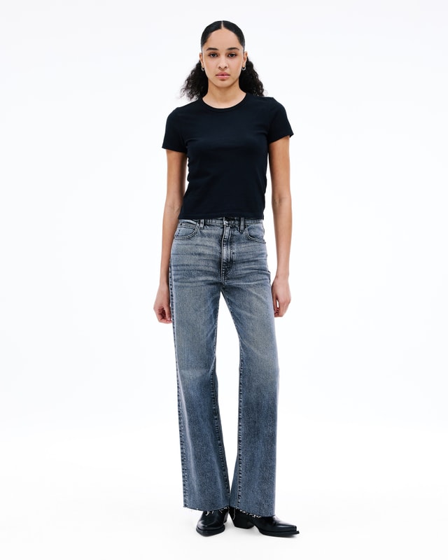 Slvrlake Denim Grace Bad Obsession Wide - High Rise