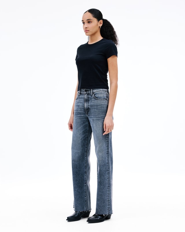 Slvrlake Denim Grace Bad Obsession Wide - High Rise