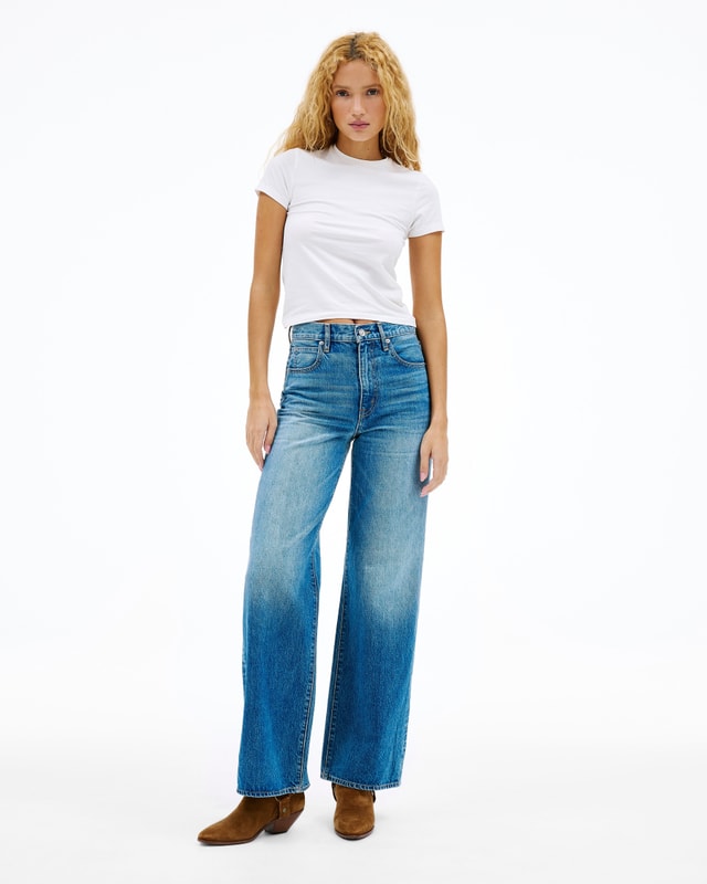 Slvrlake Denim Grace Crush On You Wide - High Rise