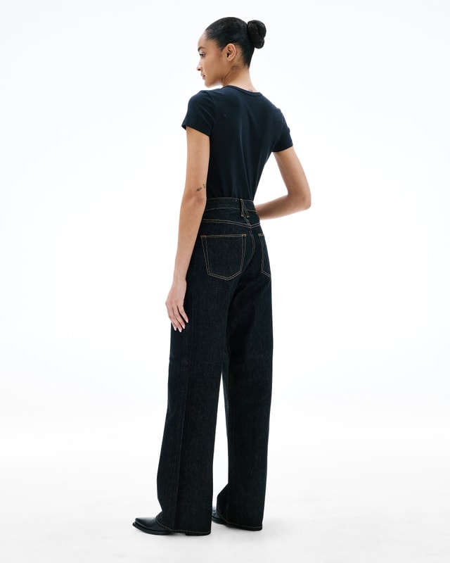 slvrlake denim Grace Empty Sky Wide - High Rise