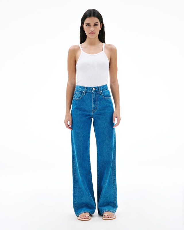 Slvrlake Denim Grace Freedom Wide - High Rise