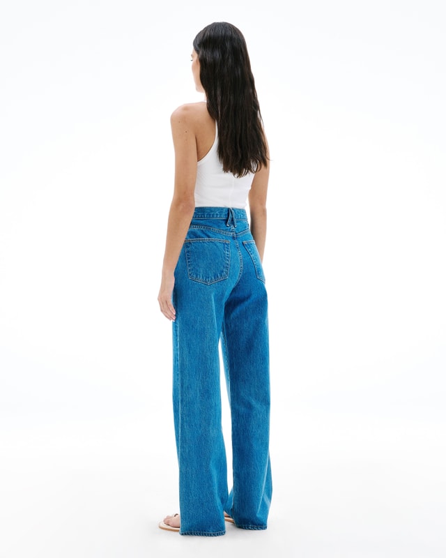 slvrlake denim Grace Freedom Wide - High Rise