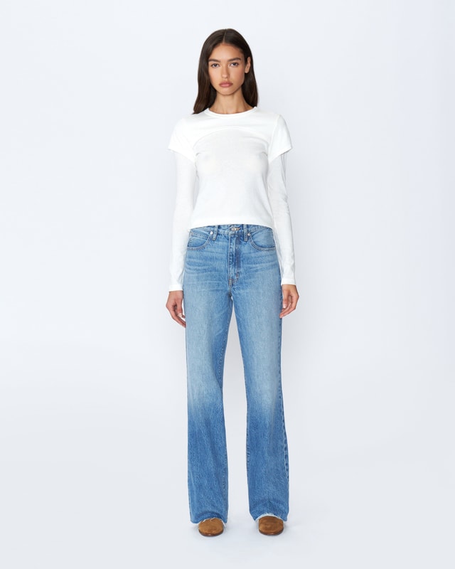 Slvrlake Denim Grace Great Romance Wide - High Rise