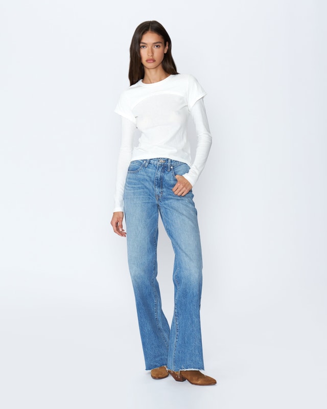 Slvrlake Denim Grace Great Romance Wide - High Rise
