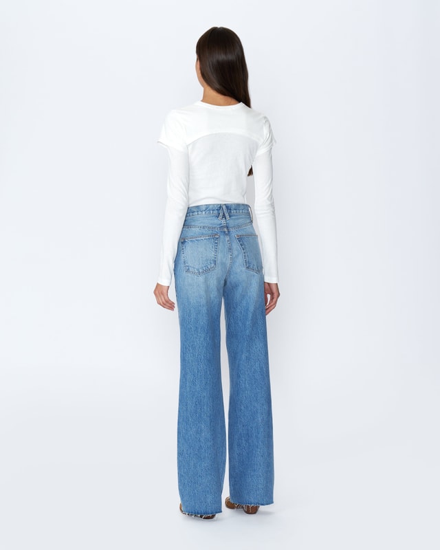 slvrlake denim Grace Great Romance Wide - High Rise
