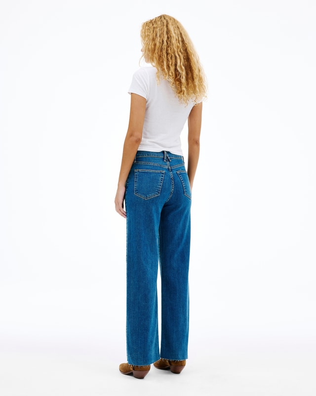 slvrlake denim Grace Love Letter Wide - High Rise