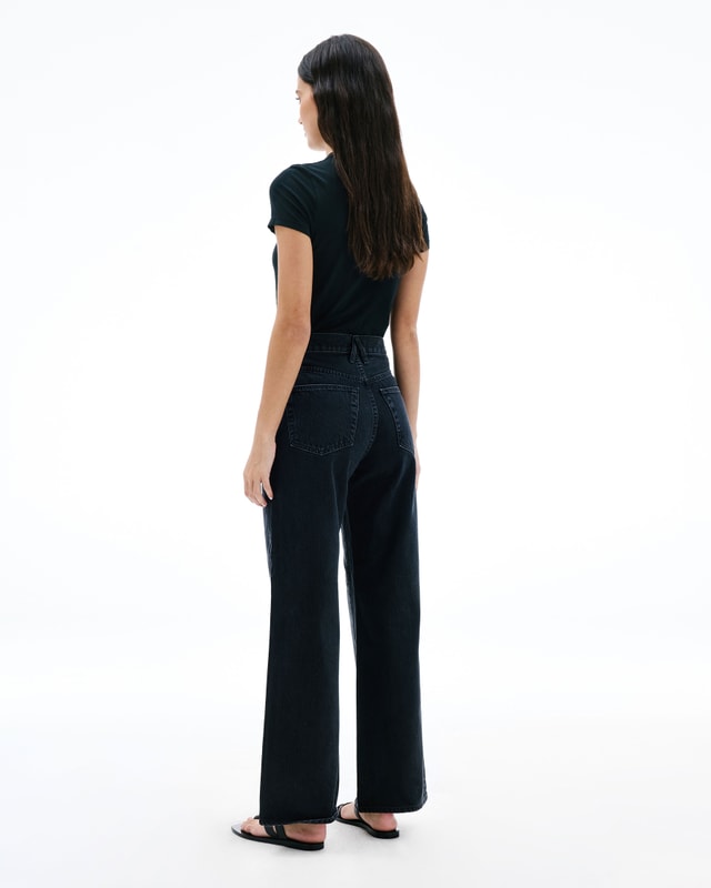 slvrlake denim Grace Shadow Ridge Wide - High Rise