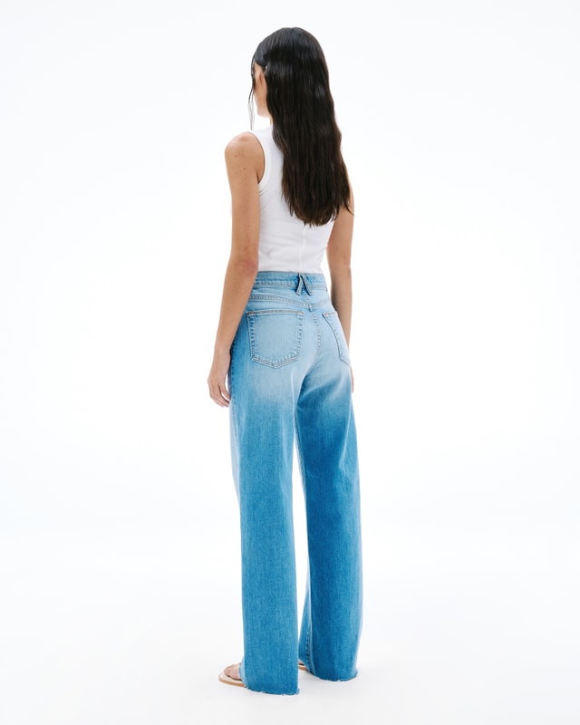 slvrlake Denim Grace Slow Dancer Wide - High Rise