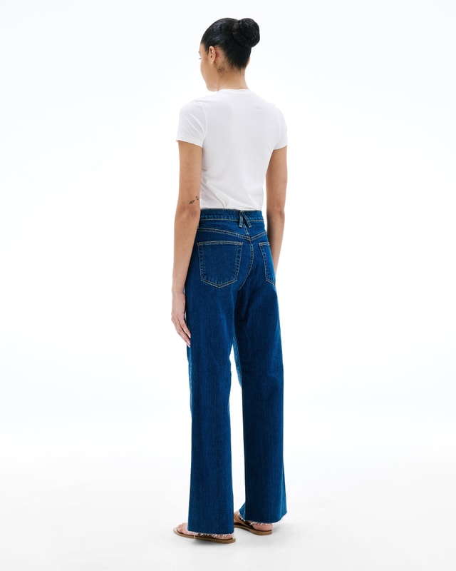 slvrlake denim Grace Western Hero Wide - High Rise