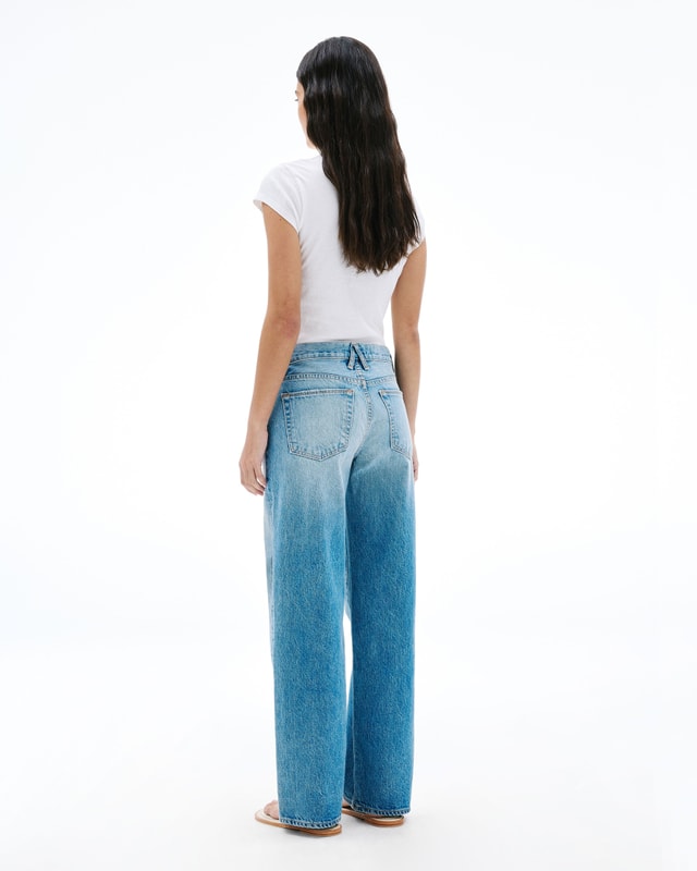 slvrlake denim Jazmine New Obsession Wide - Mid Rise