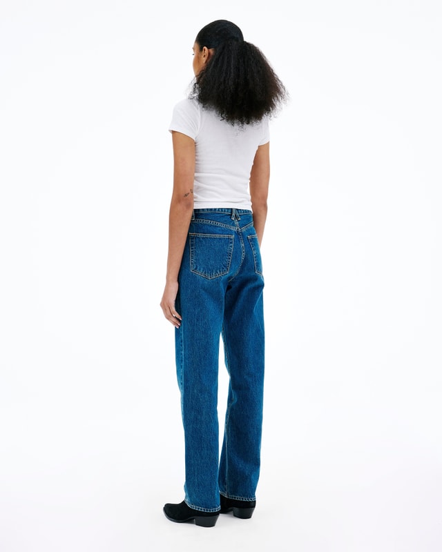 slvrlake denim London LA Woman Straight - High Rise