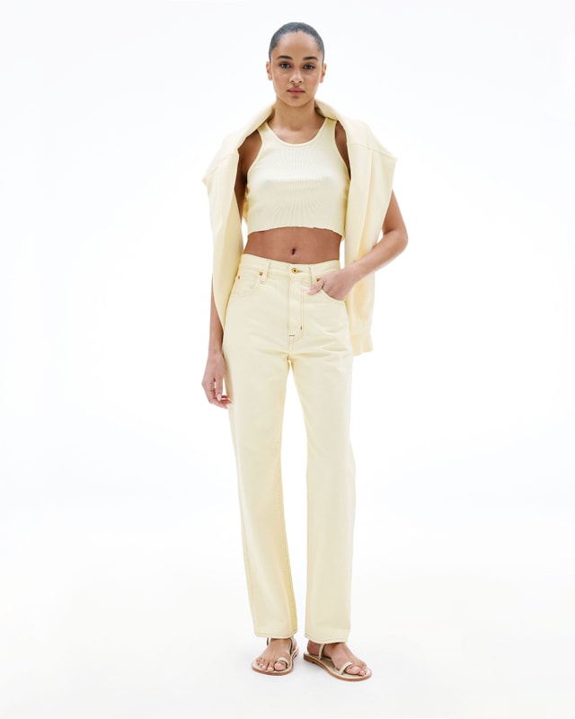 Slvrlake Denim London Paradise Straight - High Rise