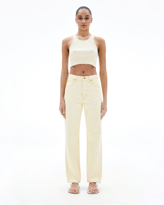 Slvrlake Denim London Paradise Straight - High Rise