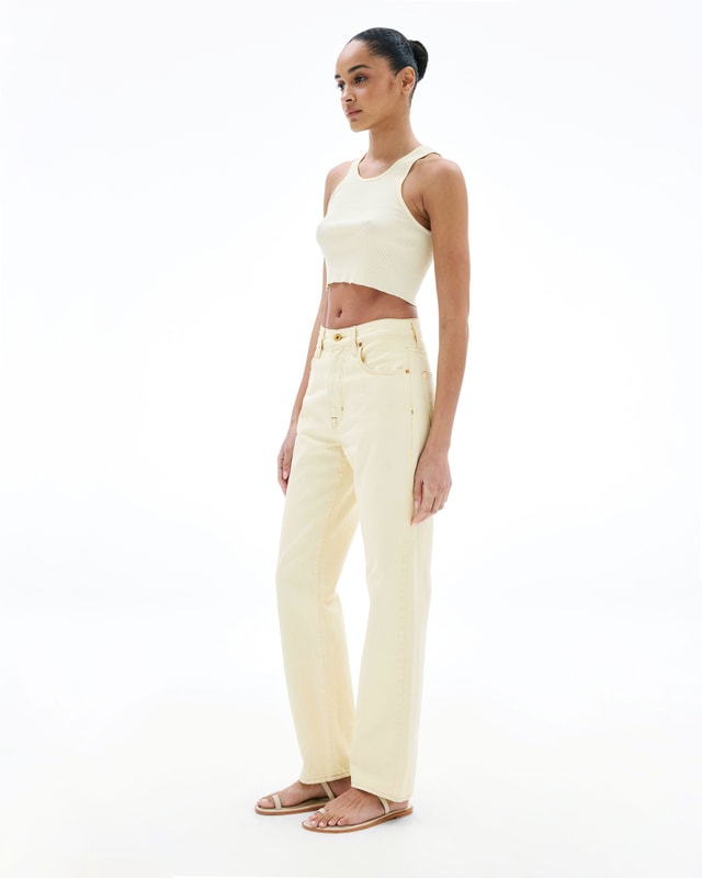 Slvrlake Denim London Paradise Straight - High Rise