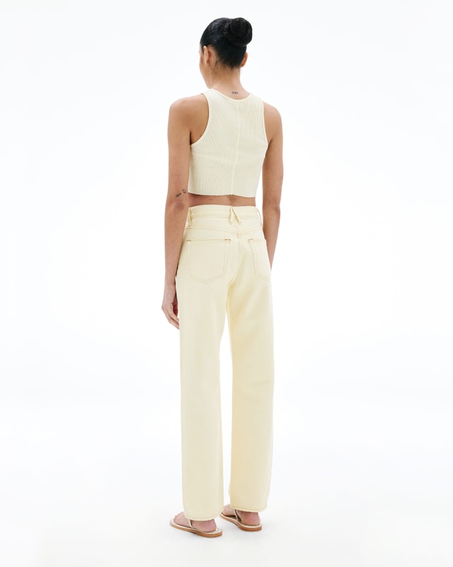 slvrlake denim London Paradise Straight - High Rise