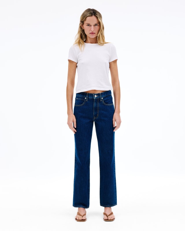 Slvrlake Denim Sophie Evermore Straight - Mid Rise