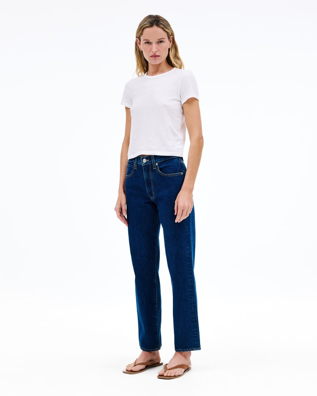Slvrlake Denim Sophie Evermore Straight - Mid Rise
