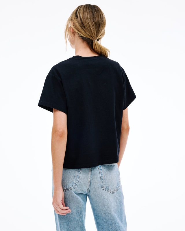slvrlake denim Square Tee Raven Relaxed - Knit
