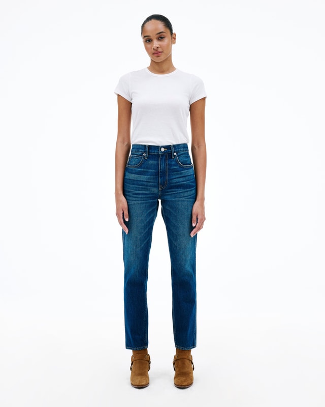 Slvrlake Denim Virginia Slim Doheny Slim - High Rise