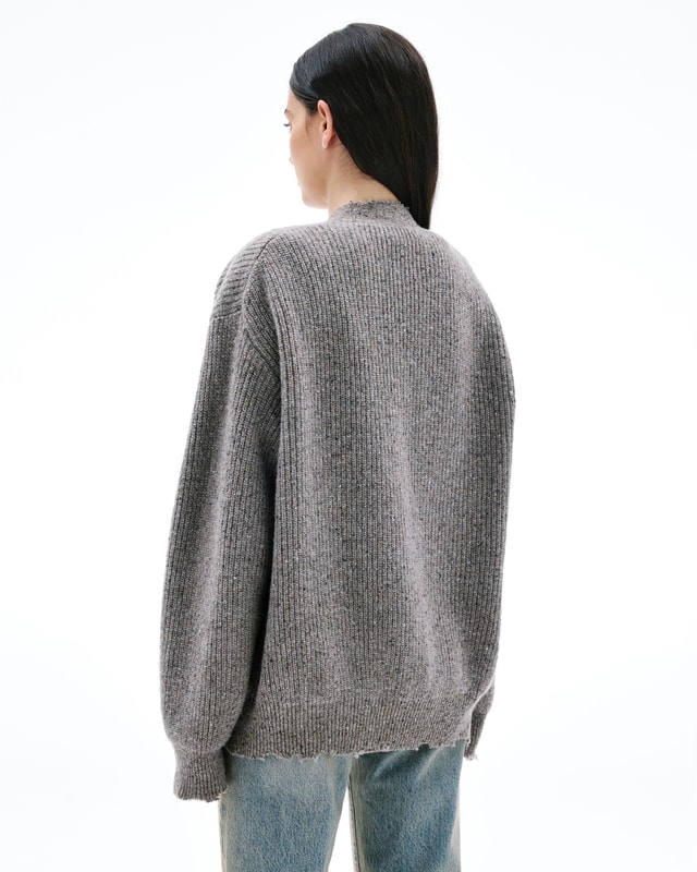 slvrlake denim Venice Boyfriend Cardigan Woodsmoke Cardigan