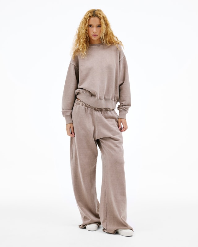 Slvrlake Denim Wide Sweat Pant Sedona Also Available In Rigid