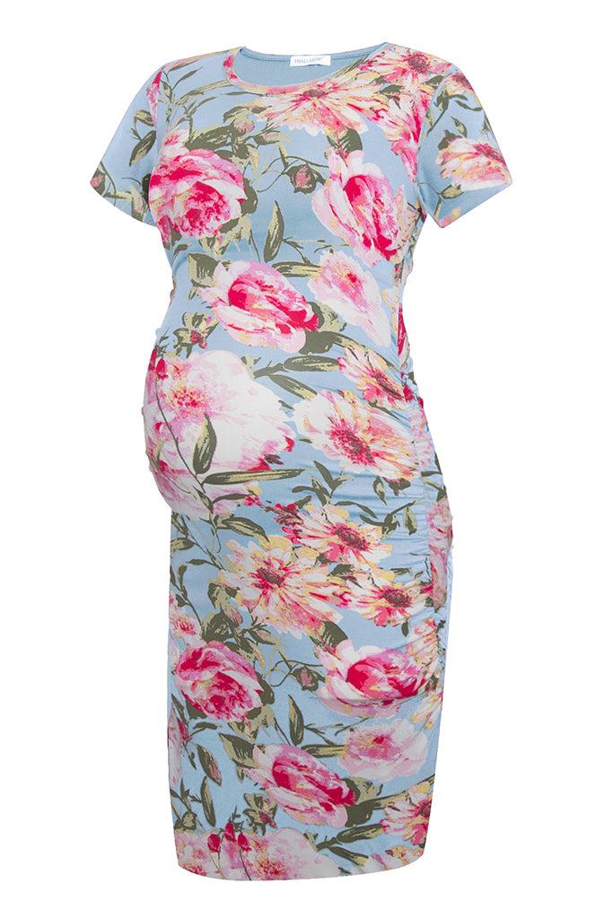 smallshow Bodycon Floral Maternity Dress
