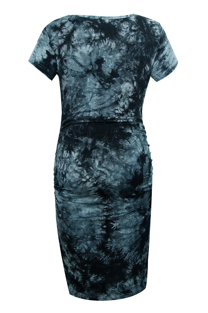 Smallshow Fitted Maternity Wrap Dress