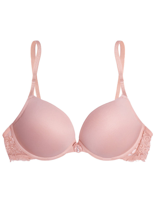 Smart & Sexy Add 2 Cup Sizes Push-Up Bra | Blushing Rose