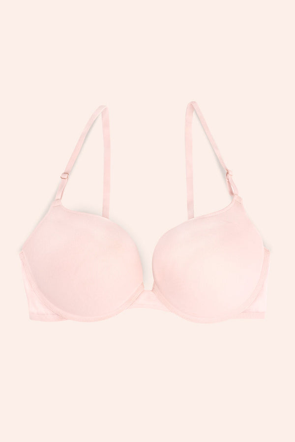 Smart & Sexy Add 2 Cup Sizes Push-Up Bra | Blushing Rose Mesh