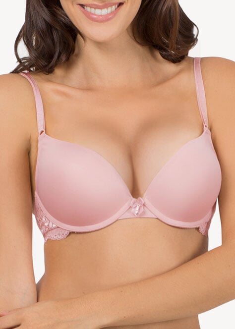 smart & sexy Add 2 Cup Sizes Push-Up Bra | Blushing Rose