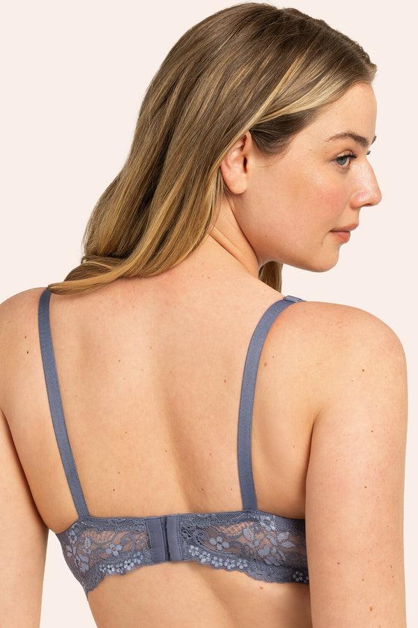 Smart & Sexy Add 2 Cup Sizes Push-Up Bra | Grisaille Grey