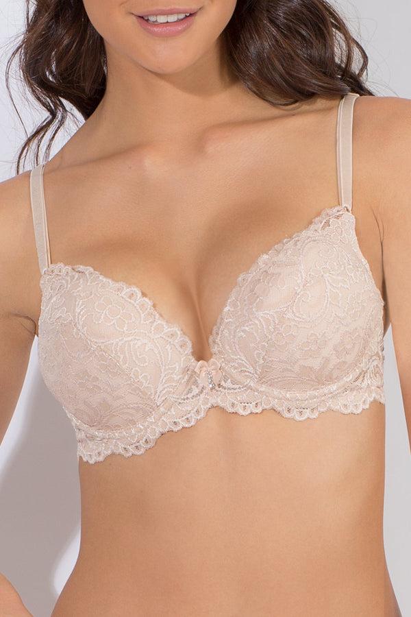 Smart & Sexy Add 2 Cup Sizes Push-Up Bra | In The Buff Lace