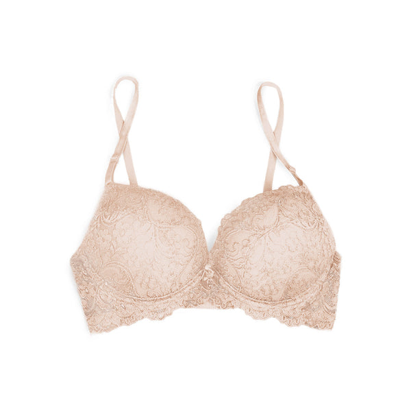 Smart & Sexy Add 2 Cup Sizes Push-Up Bra | In The Buff Lace