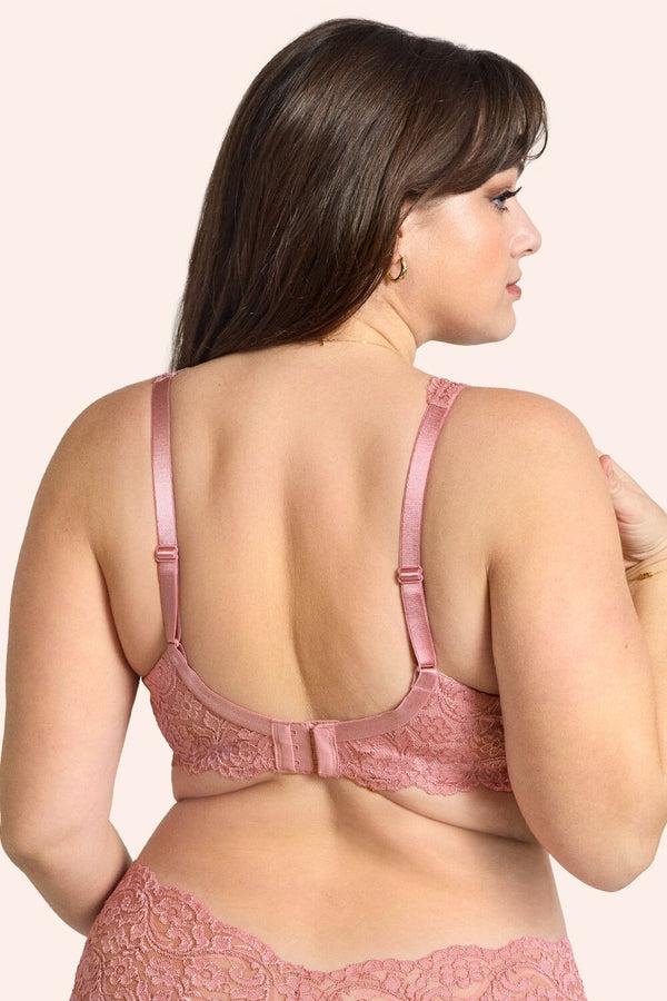 Smart & Sexy Plus Size Signature Lace Unlined Underwire Bra With Added Support | Foxglove