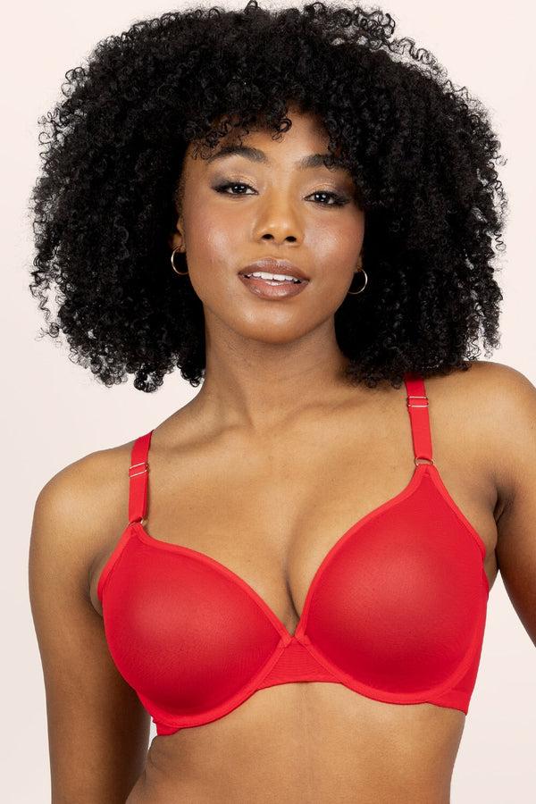 Smart & Sexy Sheer Mesh Demi Underwire Bra | Crantastic