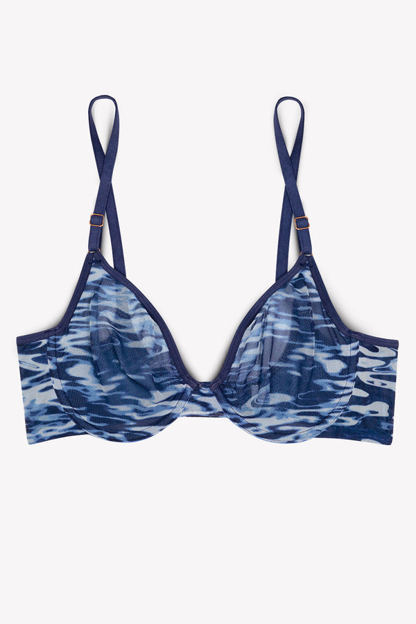 Smart & Sexy Sheer Mesh Demi Underwire Bra | Fluid Fantasy